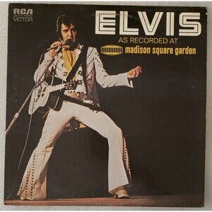 Elvis As Recorded at MSG LP Vinyl RCA LSP-4776 Reissue Dynaflex VG+ VG Sleeve
